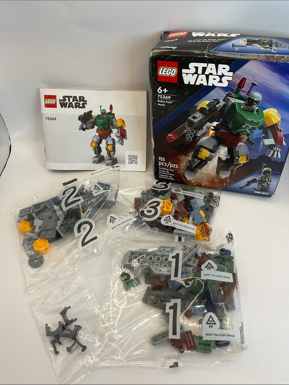 LEGO 75369 Star Wars Boba Fett Mech - Green, Yellow & Red - Picture 5 of 5